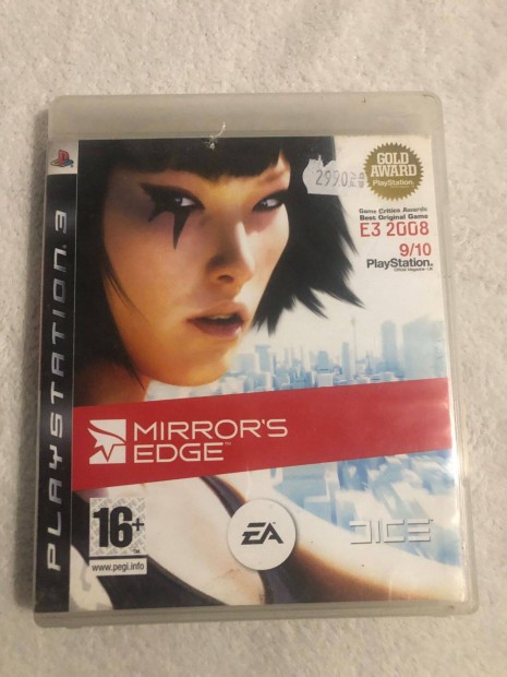 Mirror's Edge Ps3 Playstation 3 jtk