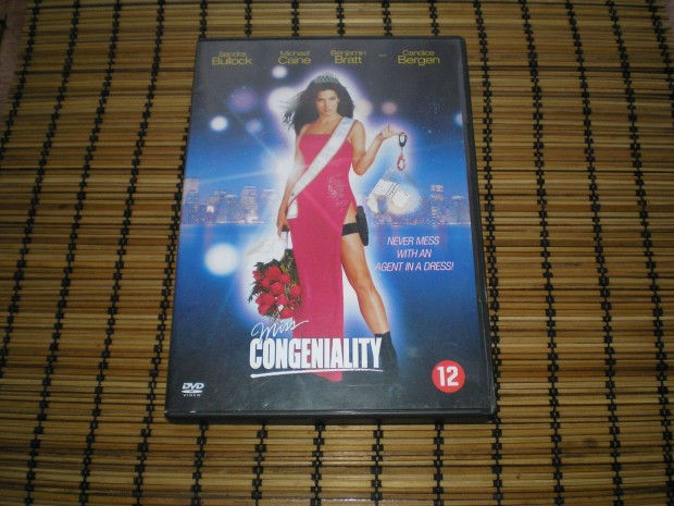 Miss Congenality Beptett szpsg DVD angol francia s olasz nyelven