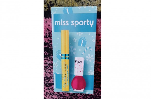 Miss Sporty szempillaspirl s krmlakk - kozmetikai csomag