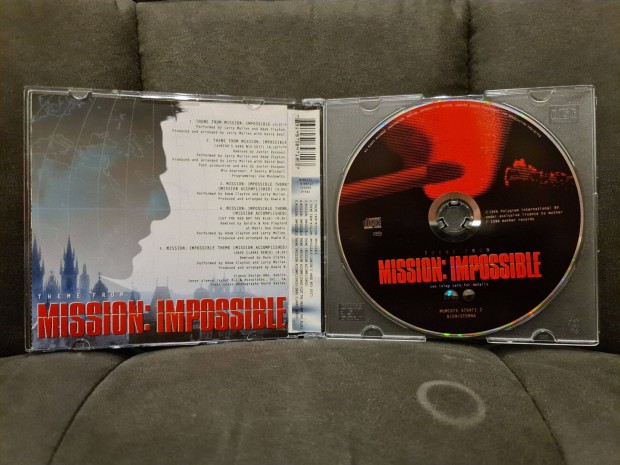 Mission Impossible filmzenei eredeti, karcmentes CD elad