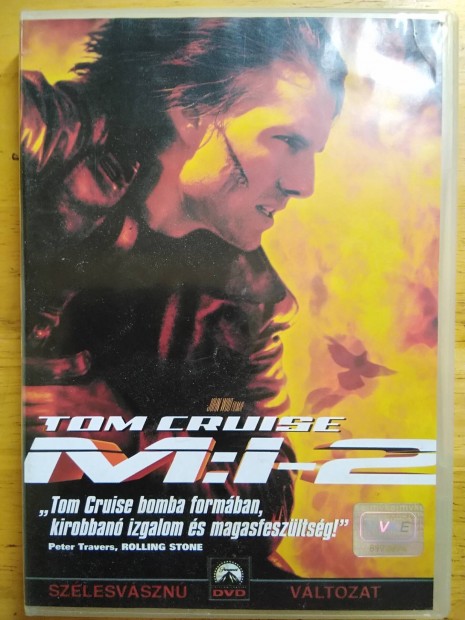 Mission impossible 2 jszer dvd Tom Cruise 