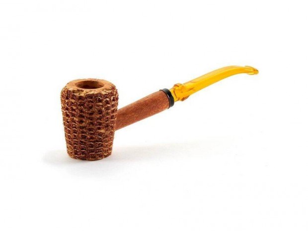 Missouri Meerschaum Corn Cob Let Freedom Ring Pipe, kukorica pipa hajl