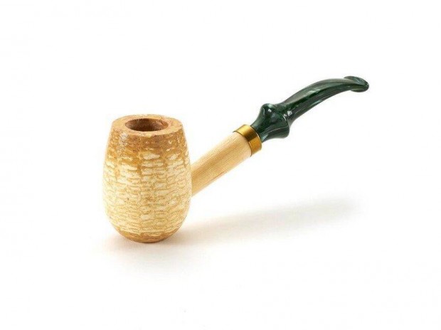 Missouri Meerschaum The Emerald Corn Cob kukorica pipa, filter nélküli