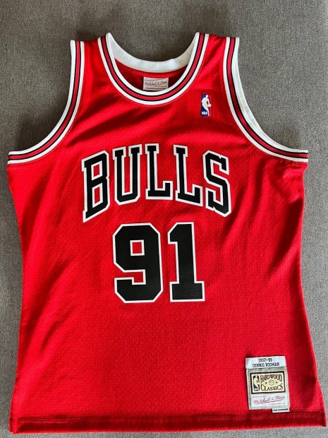 Mitchell & Ness Chicago Bulls Dennis Rodman swingman NBA mez