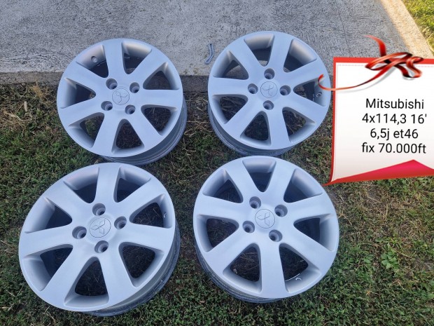 Mitsubishi 4x114,3 16 col alufelni szett 