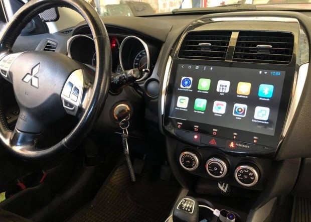 Mitsubishi ASX Carplay Multimdia Android GPS Rdi Tolatkamerval