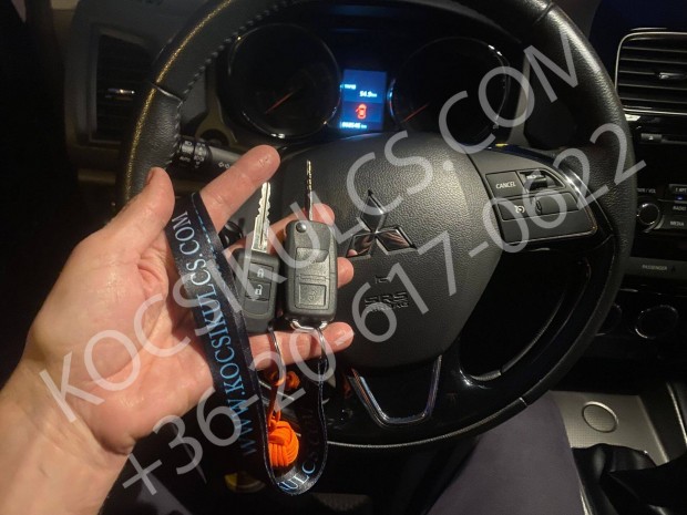 Mitsubishi ASX autkulcs elad - j - authoz programozva
