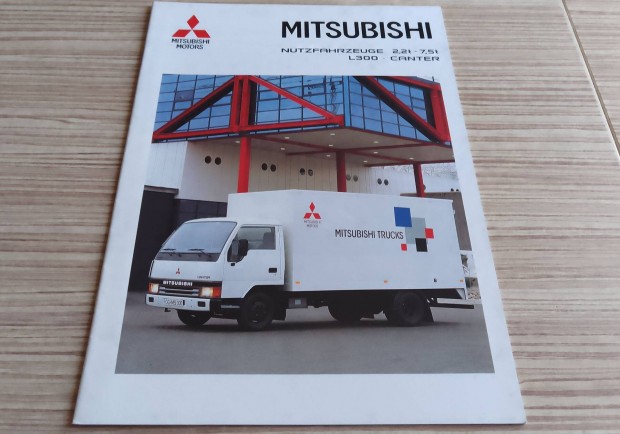 Mitsubishi Canter L300 teheraut (1992) prospektus, katalgus.