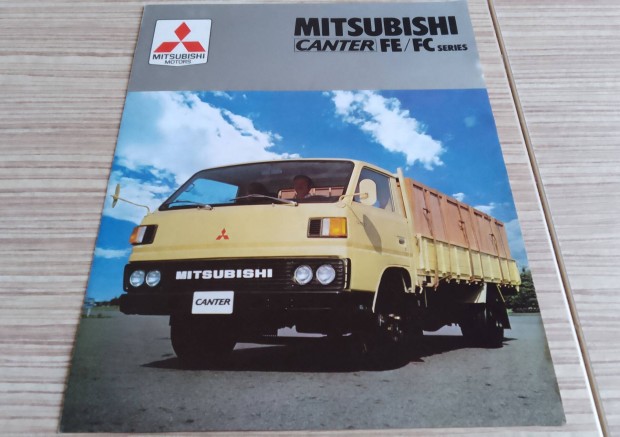 Mitsubishi Canter teheraut (1980) prospektus, katalgus.