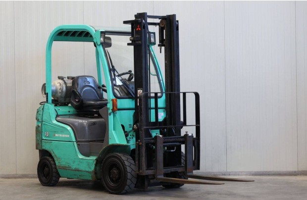 Mitsubishi FG15N 1,5 tonnás gázos targonca