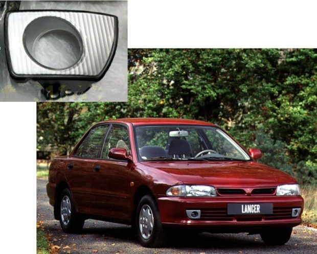 Mitsubishi Lancer bal ködlámpa keret