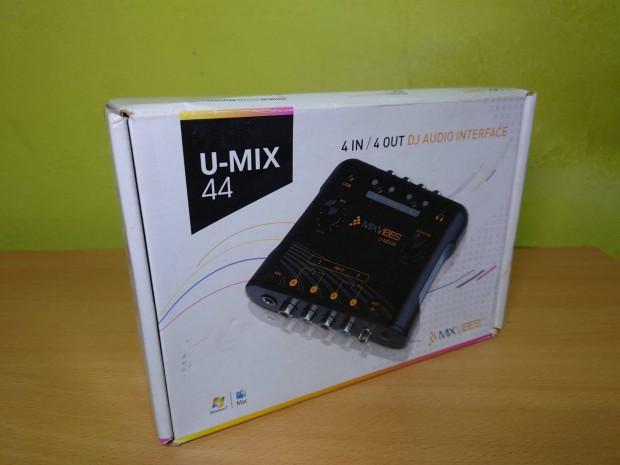 Mixvibes U-Mix 44 USB Timecode hangkrtya
