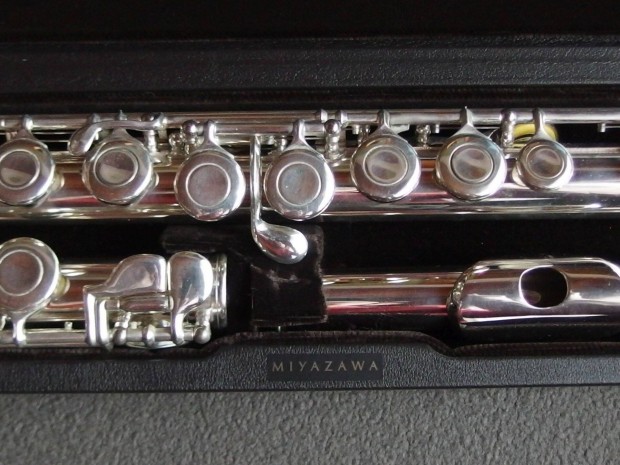 Miyazawa MC-300 ezst fuvola - frissen generlozva