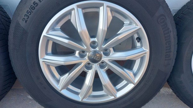 Mmm Gyári,új , Audi Q5 17" alufelni téli gumi 5x112