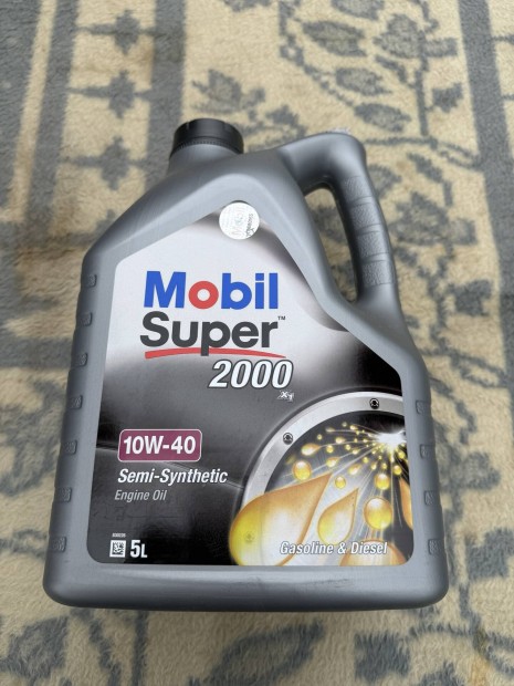 Mobil 10W/40 motorolaj 5 l - bontatlan