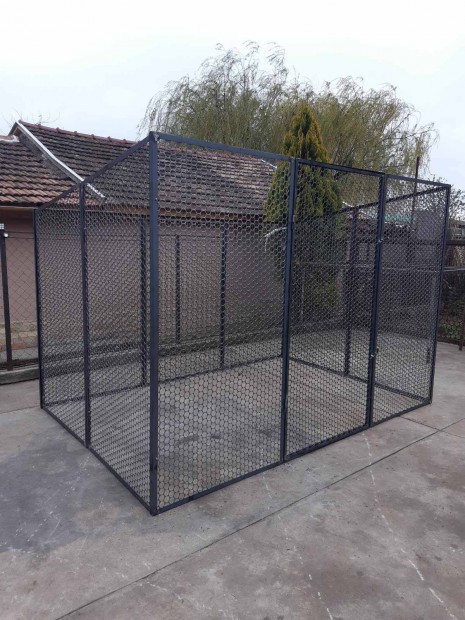 Mobil lemez kutya kennel (3*2m)