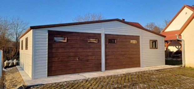 Mobilgarázs, tároló 9 x 6 m, Prémium, 80m, ingyenes szállítás, szerel