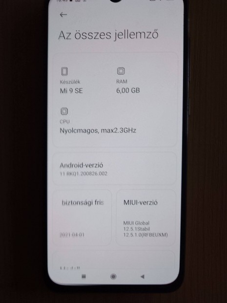 Mobiltelefon Xiaomi 128 GB elad