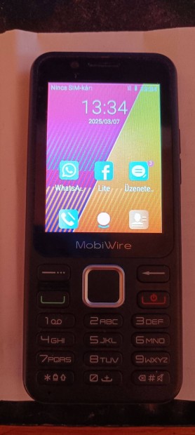 Mobilwire Oneida - nyomgombos 4G Android telefon