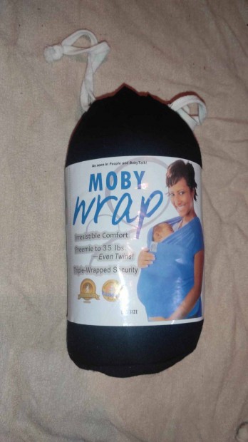 Moby Wrap pamut rugalmas babahordozkend Tkletes 8-35 kg kztti b