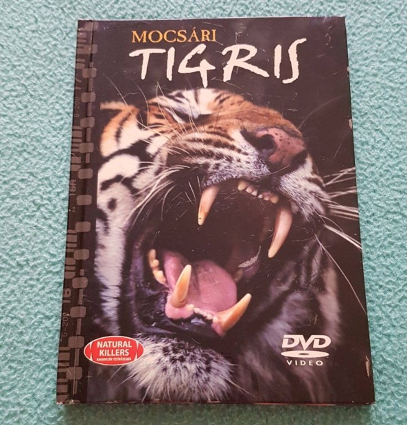 Mocsári tigris (Natural Killers - Ragadozók testközelben) dvd + könyv