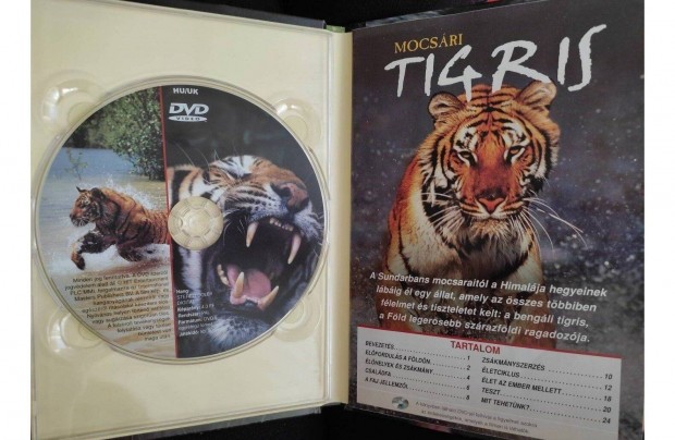 Mocsri tigris knyv DVD-vel