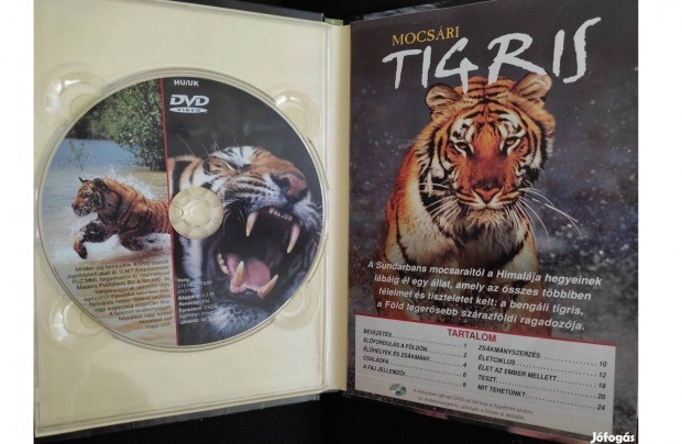 Mocsri tigris knyv DVD-vel