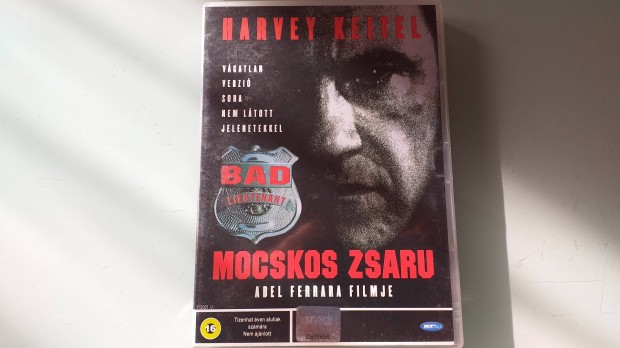 Mocskos zsaru krimi DVD-Harvey Keitel