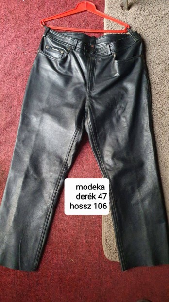 Modeka bőr nadrág derék 47cm