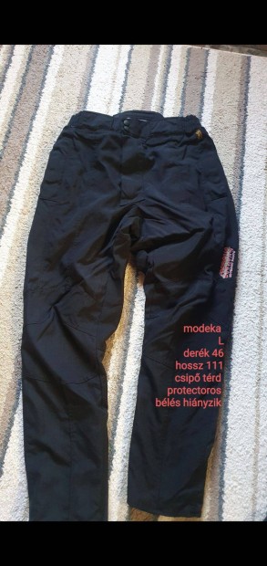 Modeka motoros nadrg L