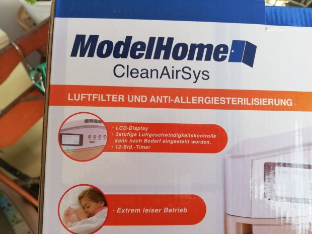 Modelhome clean air sys lgtisztt - tvvezrl nlkl 3500 forint