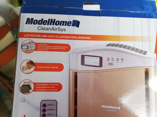 Modelhome clean air sys lgtisztt - tvvezrl nlkl 3500 forint