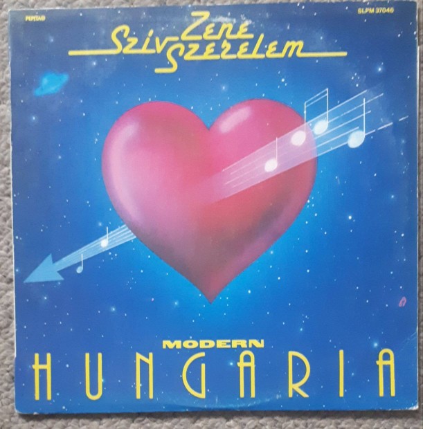 Modern Hungria: Szv Zene Szerelem LP, Bakelit, hanglemez, lemez