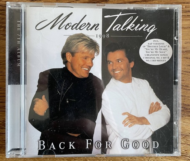 Modern Talking - Back for Good CD