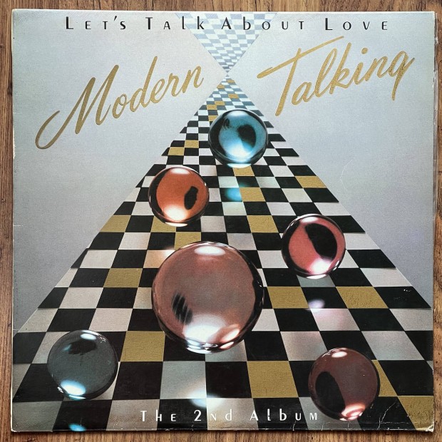 Modern Talking - Let's Talk About Love (1985) bakelit lemez