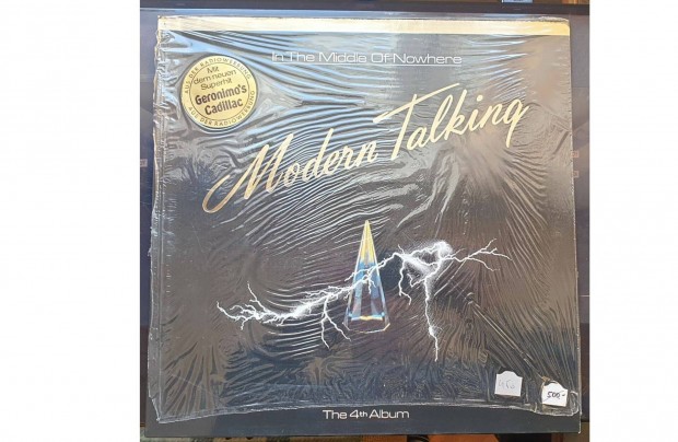 Modern Talking - The 4th Album bakelit hanglemez elad (1986)