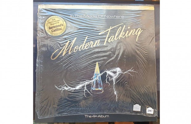 Modern Talking - The 4th Album bakelit hanglemez elad (1986)