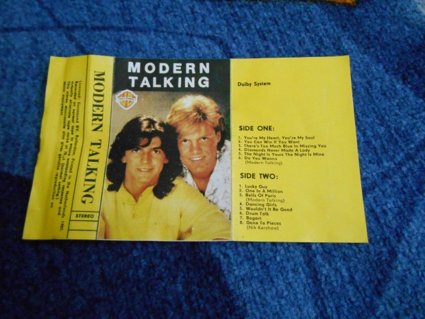 Modern Talking kazettabort