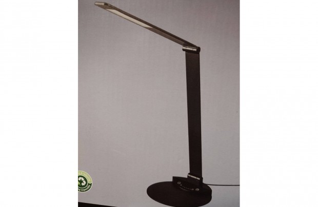 Modern asztali led-es lmpa, rasztali lmpa fekete