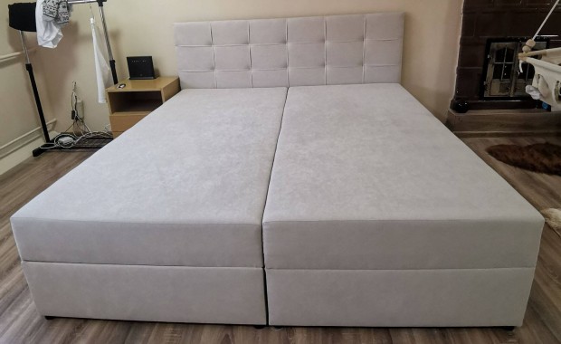 Modern boxspring gy trolhellyel 180x200 - bzs