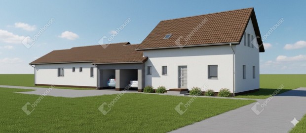 Modern elrendez�s�, 2 h�l�szob�s lak�s Monoron �j�p�t�s�