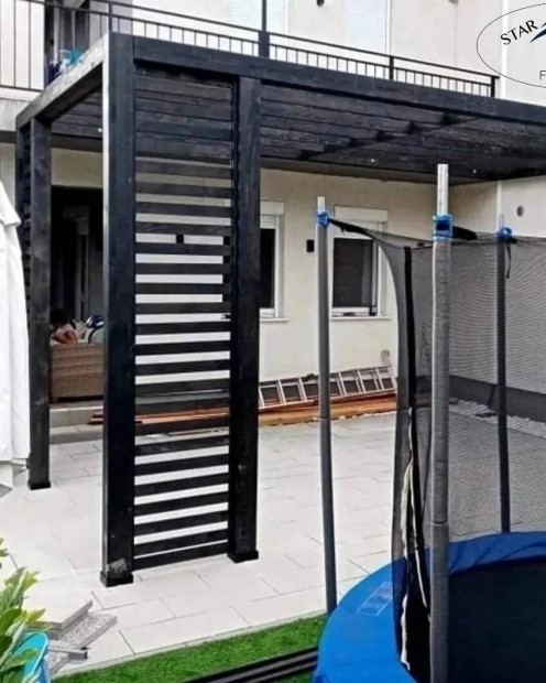 Modern pergola, kerti btor orszgszerte 