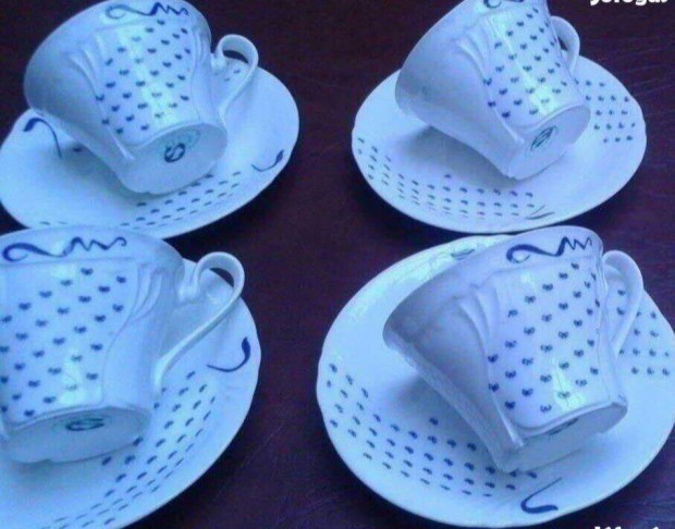 Modern porceln kvs tes cssze kszlet j