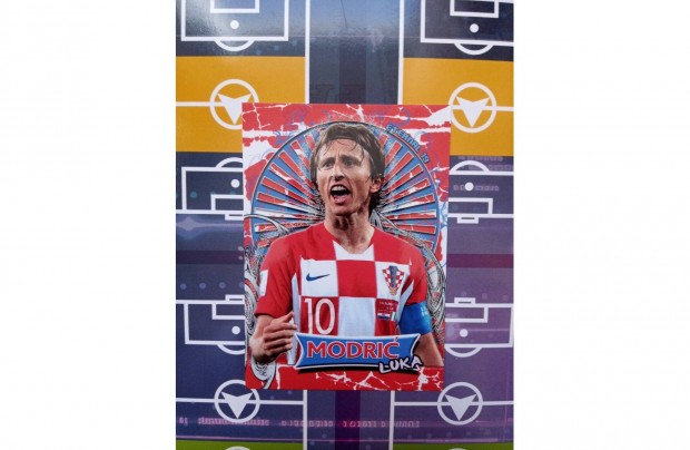 Modric (Horvtorszg) rajongi focis krtya