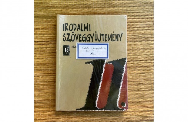 Mohcsy Kroly (szerk.): Irodalmi szveggyjtemny 11