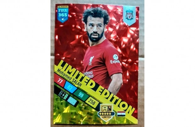 Mohamed Salah Liverpool Limited focis krtya Panini FIFA 365 2023