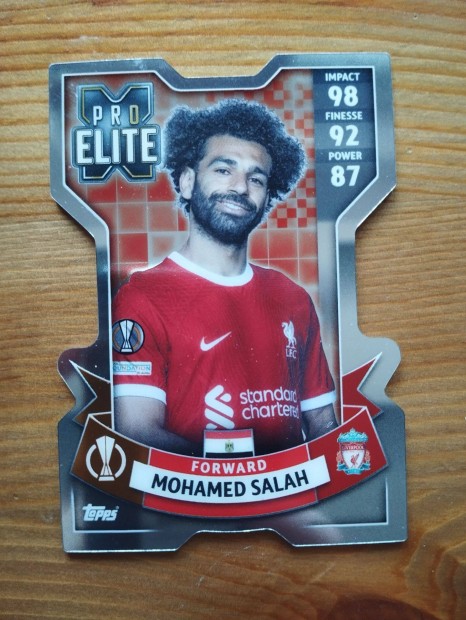 Mohamed Salah (Liverpool) Chrome X Pajzs BL Extra 2023 krtya