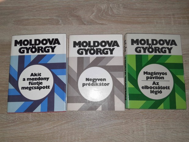 Moldova Gyrgy knyvcsomag 3 db-os