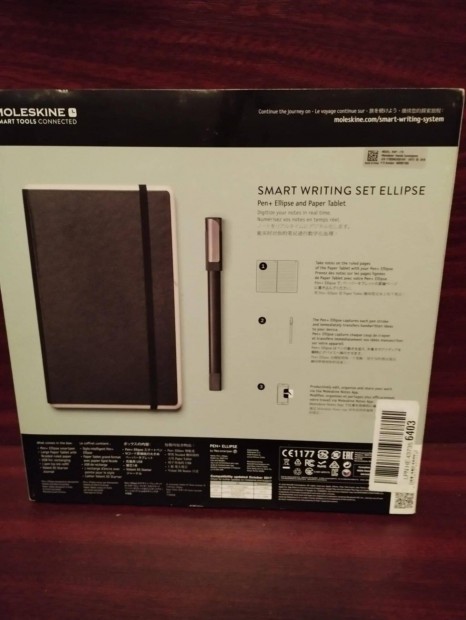 Moleskine smart jegyzetfzet tollal