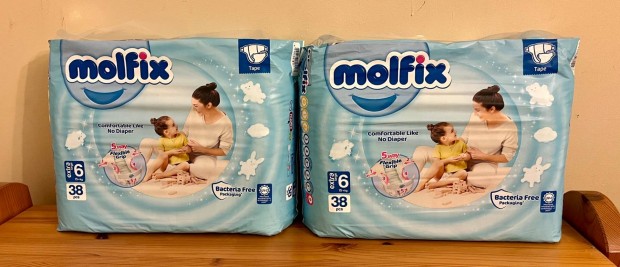 Molfix pelenka 6XL 38db/csomag